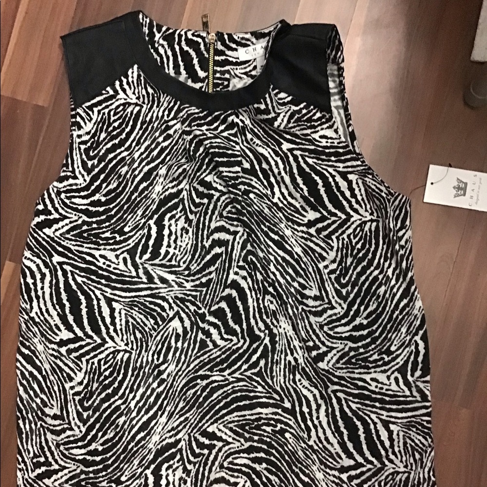 Trim leather top